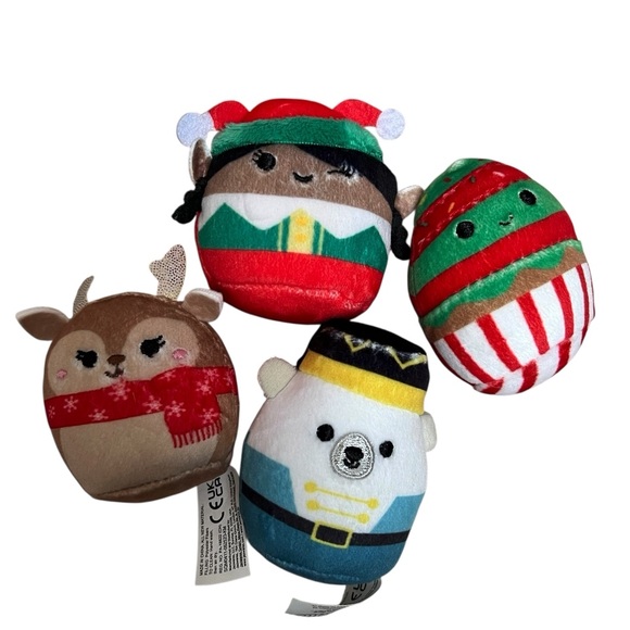 Squishmallows Bundle of Christmas Themed Stuffed Plush - Picture 2 of 5